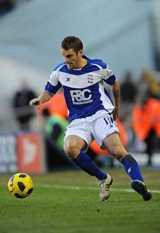Images Dated 12th February 2011: David Bentley in Action: Birmingham City vs. Stoke City (Premier League, 12-02-2011)