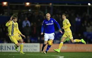 Images Dated 10th February 2015: David Cotterill's Dramatic Run: Birmingham City vs. Millwall in Sky Bet Championship