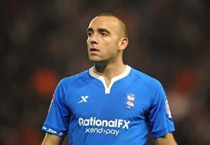 Images Dated 26th November 2011: David Murphy in Action: Birmingham City vs Blackpool, Championship 2011 (Bloomfield Road)