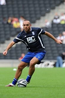 Images Dated 3rd August 2010: David Murphy in Action: Birmingham City vs. Milton Keynes Dons (August 3, 2010)