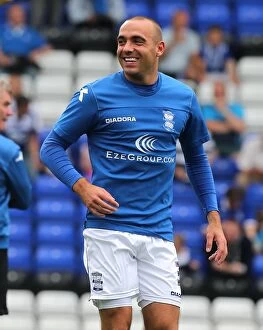 Images Dated 18th August 2012: David Murphy in Action: Birmingham City vs Charlton Athletic, St