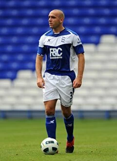 Images Dated 7th August 2010: David Murphy in Action: Birmingham City vs Mallorca - Pre-Season Friendly at St. Andrew's (2010)