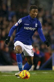Images Dated 26th December 2014: Demarai Gray in Action: Birmingham City vs Derby County (Sky Bet Championship, St. Andrew's)