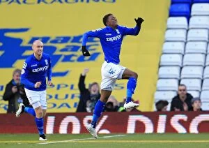 Demarai Gray Scores Birmingham City's Second Goal Against Reading in Sky Bet Championship Match