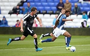 Football Full Length Collection: Demari Gray's Electric Performance: Birmingham City vs Leicester City (Pre-Season Friendly at St)
