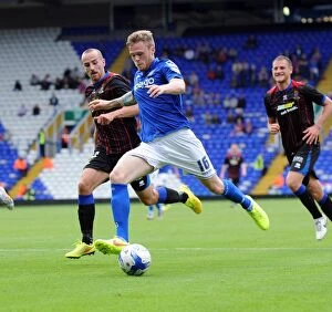 Pre-season Friendly - Birmingham City v Inverness Caledonian Thistle - St. Andrew's Collection: Denny Johnstone in Action: Birmingham City vs Inverness Caledonian Thistle (Pre-Season Friendly)