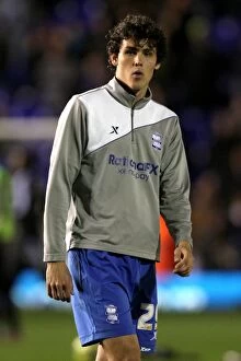 Images Dated 6th March 2012: Determined Will Packwood Shines in Birmingham City's FA Cup Battle against Chelsea (07-03-2012)