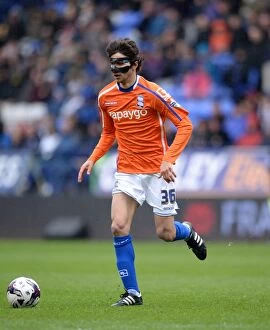 Football Full Length Collection: Diego Fabbrini in Action: Birmingham City vs. Bolton Wanderers, Sky Bet Championship