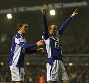 28-12-2010 v Manchester United, St. Andrew's Collection: Dramatic Equalizer: Lee Bowyer Saves Birmingham City Against Manchester United (December 28, 2010)