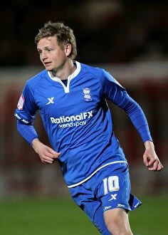 Images Dated 30th March 2012: Erik Huseklepp in Action for Birmingham City FC at Keepmoat Stadium against Doncaster Rovers
