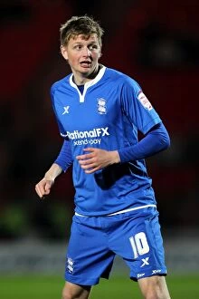 Images Dated 30th March 2012: Erik Huseklepp in Action: Birmingham City FC vs Doncaster Rovers