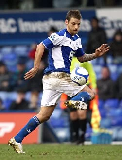 Images Dated 19th February 2011: FA Cup Fifth Round Showdown: Birmingham City vs Sheffield Wednesday - David Bentley's