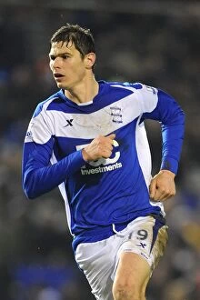FA Cup Round 5, 19-02-2011 v Sheffield Wednesday, St. Andrew's Collection: FA Cup Fifth Round Showdown: Nikola Zigic's St. Andrew's Battle - Birmingham City vs