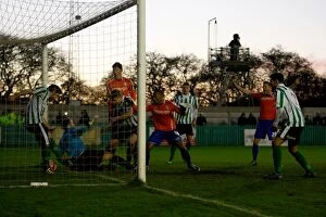 Images Dated 3rd January 2015: FA Cup - Third Round - Blyth Spartans v Birmingham City - Croft Park