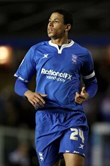 Images Dated 6th March 2012: Fifth Round Replay: Curtis Davies Leads Birmingham City Against Chelsea at St