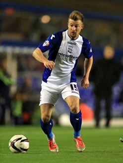 Images Dated 29th October 2013: Fourth Round Capital One Cup Thriller: Wade Elliott Shines for Birmingham City vs Stoke City at St