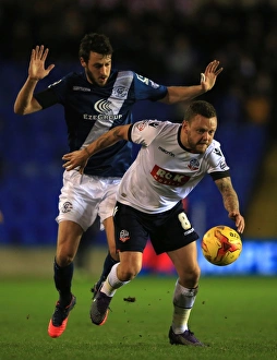 Full-Length Football Rivalry: Birmingham City vs. Bolton Wanderers in Sky Bet Championship at St. Andrews