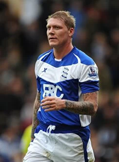 Images Dated 23rd October 2010: Garry O'Connor in Action: Birmingham City vs. Blackpool (October 23, 2010)