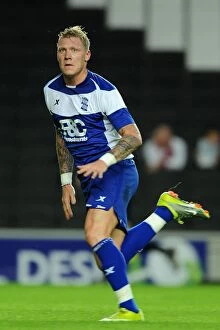 Images Dated 3rd August 2010: Gary O'Connor Leads Birmingham City in Pre-Season Clash Against Milton Keynes Dons (03-08-2010)