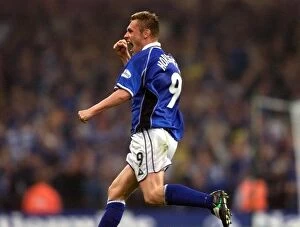 Images Dated 12th May 2002: Geoff Horsfield's Extra-Time Equalizer: Birmingham City vs. Norwich City in the Nationwide League