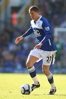 Images Dated 26th September 2009: Gregory Vignal in Action: Birmingham City vs Bolton Wanderers (Premier League, St)