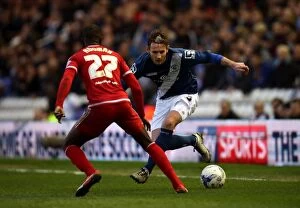 Sky Bet Championship - Birmingham City v Middlesbrough - St Andrew's Collection: Intense Rivalry: Birmingham City vs Middlesbrough - A Fight for Championship Supremacy