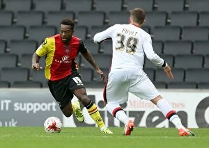 Images Dated 29th August 2015: Jacques Maghoma in Action: Sky Bet Championship Showdown at Stadium:mk - Birmingham City vs MK Dons