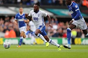 Soccer Football Birmpics Collection: Jacques Maghoma in Action: Sky Bet Championship Showdown at Ipswich Town's Portman Road