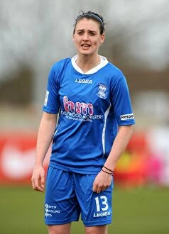 Images Dated 21st April 2013: Jade Moore in Action: Birmingham City Ladies vs. Lincoln City Ladies - FA Womens Super League