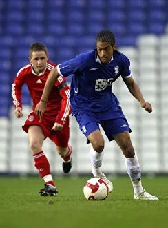 FA Youth Cup Collection: Jake Jervis in FA Youth Cup Semi-Final: Birmingham City vs Liverpool