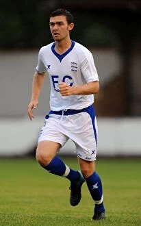 Images Dated 10th August 2010: James O'Shea in Action: Birmingham City FC's Pre-Season Clash at Harrow Borough (2010)