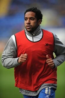 Images Dated 4th December 2011: Jean Beausejour at Cardiff City Stadium: Birmingham City vs. Cardiff City