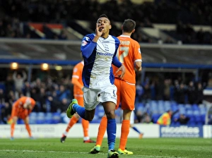 Jesse Lingard Scores First Goal for Birmingham City Against Blackpool (Nov 2013, St. Andrew's)