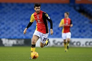 Images Dated 26th December 2015: Jon Toral in Action: Sheffield Wednesday vs. Birmingham City - Sky Bet Championship (Hillsborough)