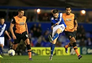 Images Dated 3rd March 2016: Jon Toral Scores First Goal: Birmingham City vs. Hull City (Sky Bet Championship)