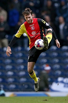 Jonathan Grounds in Action: Birmingham City vs. Blackburn Rovers, Sky Bet Championship at Ewood Park