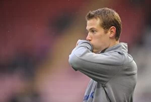26-11-2011 v Blackpool, Bloomfield Road Collection: Jonathan Spector