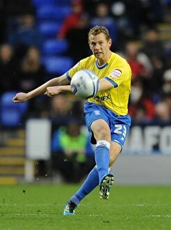 Images Dated 6th November 2011: Jonathan Spector in Action: Birmingham City's Dominant Performance Against Reading (6-11-2011)