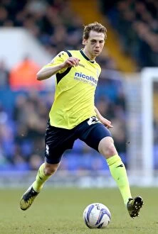 Images Dated 1st March 2014: Jonathan Spector Leads Birmingham City at Portman Road Against Ipswich Town (Sky Bet Championship)