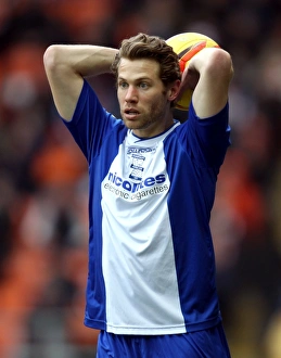 Jonathan Spector Leads Birmingham City in Sky Bet Championship Showdown against Blackpool at Bloomfield Road (22-02-2014)