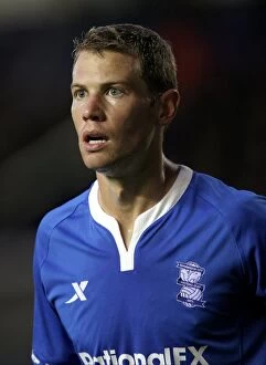 25-08-2011, Play Off Second Leg v Nacional, St. Andrew's Collection: Jonathan Spector in UEFA Europa League Action: Birmingham City vs. Nacional (2011) - St