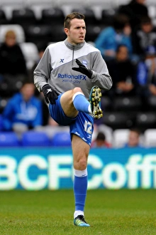 Jordan Mutch in Action: Birmingham City vs. Blackpool, Championship Football Match (31-12-2011, St. Andrew's)