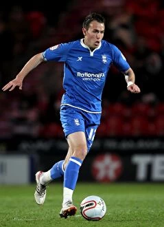 30-03-2012 v Doncaster Rovers, Keepmoat Stadium Collection: Jordan Mutch in Action: Birmingham City vs Doncaster Rovers, Npower Championship