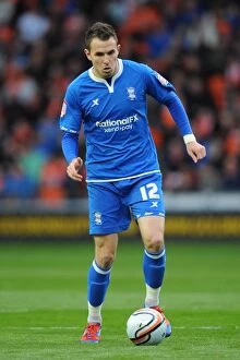 Images Dated 4th May 2012: Jordan Mutch Leads Birmingham City Charge in Npower Championship Playoff Semi-Final at Bloomfield