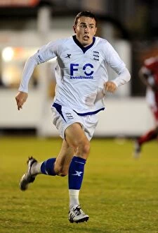 Images Dated 10th August 2010: Jordan Mutch Leads Birmingham City XI in Pre-Season Friendly against Harrow Borough (10-08-2010)