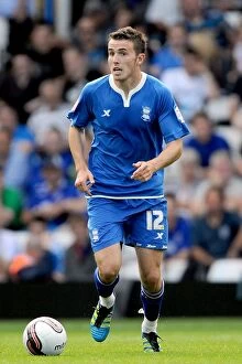 Images Dated 30th July 2011: Jordan Mutch vs Everton: Birmingham City's Pre-Season Friendly at St. Andrew's (30-07-2011)