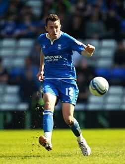 Images Dated 25th March 2012: Jordon Mutch in Action: Birmingham City vs. Cardiff City - Npower Championship Match (25-03-2012)