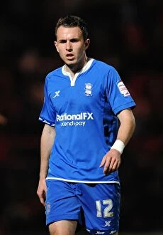 30-03-2012 v Doncaster Rovers, Keepmoat Stadium Collection: Jordon Mutch: Birmingham City vs Doncaster Rovers, Npower Championship (2012) - In Action