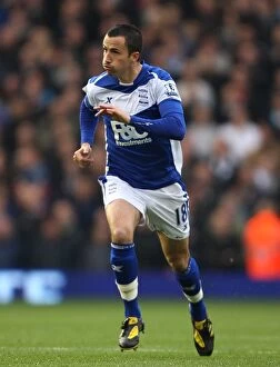 Images Dated 6th November 2010: Keith Fahey in Action: Birmingham City vs. West Ham United (BPL 2010-11, St. Andrew's)