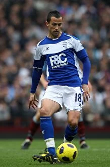 Images Dated 31st October 2010: Keith Fahey: Birmingham City's Hero in the Intense Aston Villa Rivalry (Premier League)